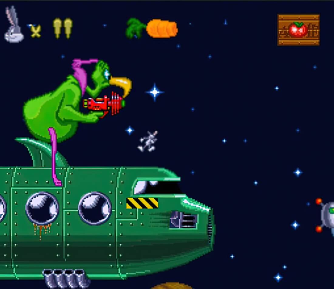 Bugs Bunny - Rabbit Rampage - геймплей игры Super Nintendo\Famicom
